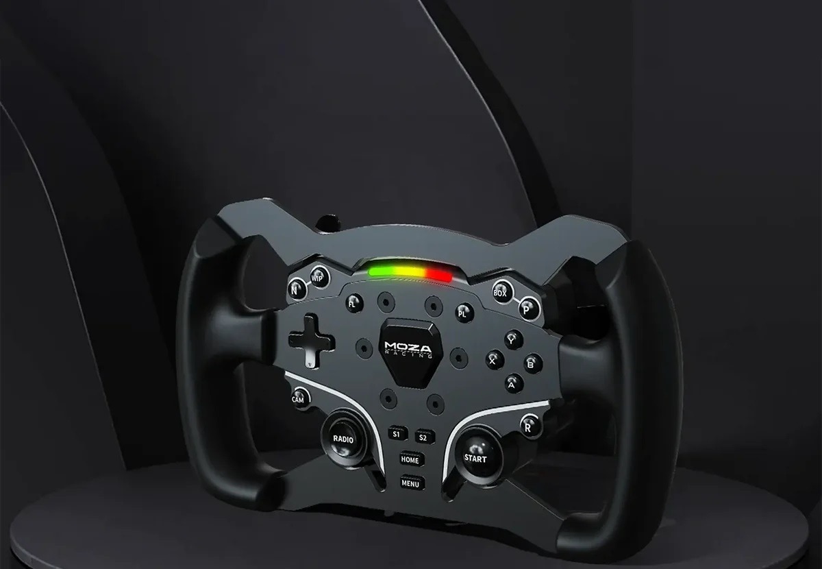 MOZA R5 PC Csomag Kormánnyal és pedálszettel