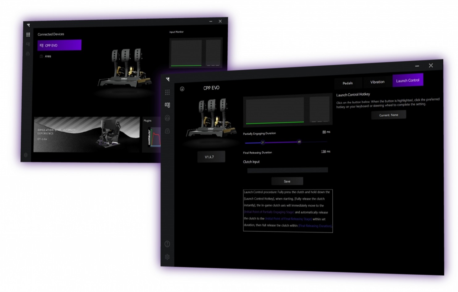 Conspit CPP EVO pedálszett(2 pedálos)