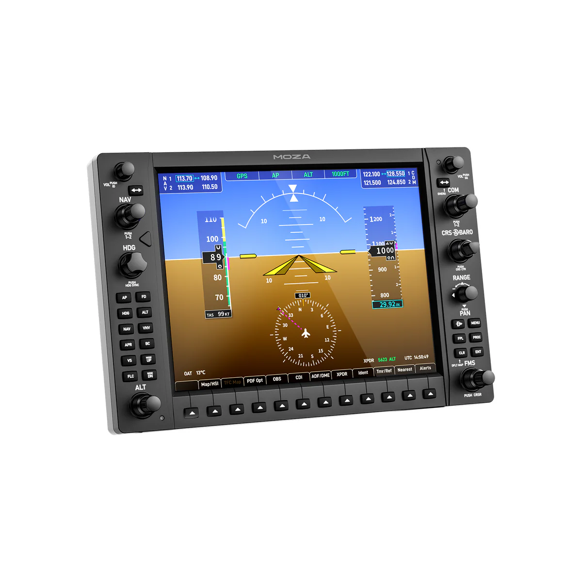 Moza-Flight MGX 1000 Kijelző panel