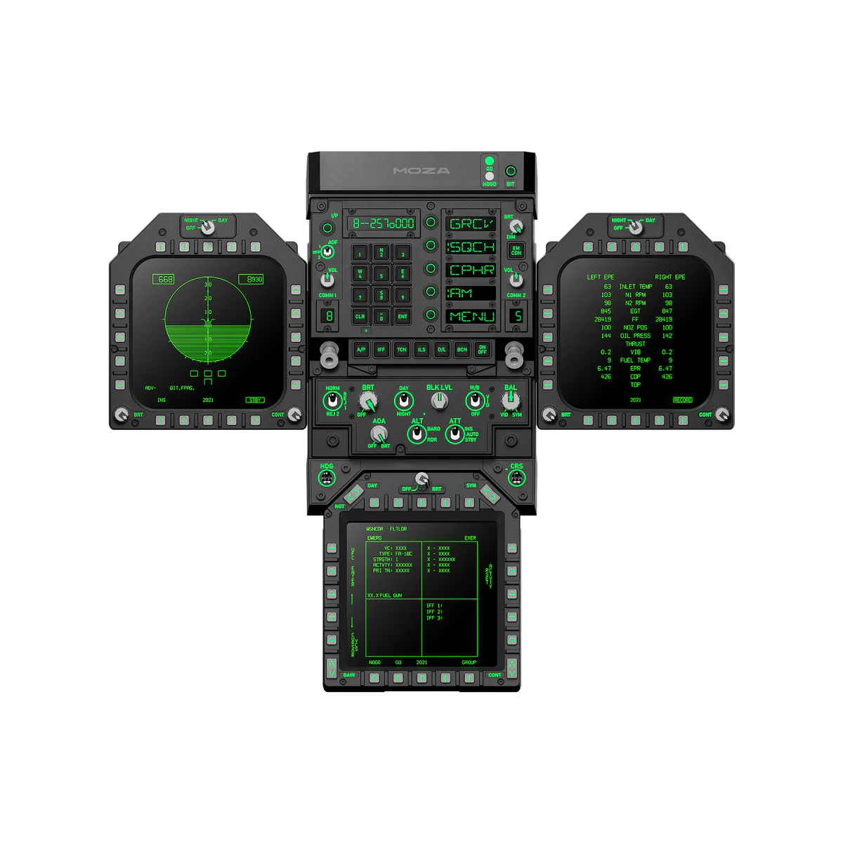 Moza-Flight FMP18 Panel csomag